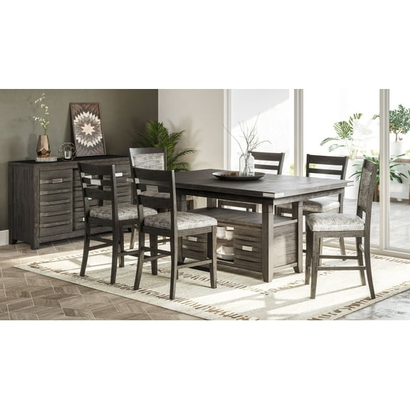 Jofran Altamonte Contemporary Rectangle Dining Table with Adjustable Height