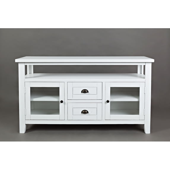 Jofran Artisan's Craft 42" Rustic Farmhouse Distressed Acacia Storage Bench
