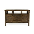 thumbnail image 1 of Jofran Artisan's Craft Rustic Farmhouse Distressed Acacia Media Console 70", 1 of 7