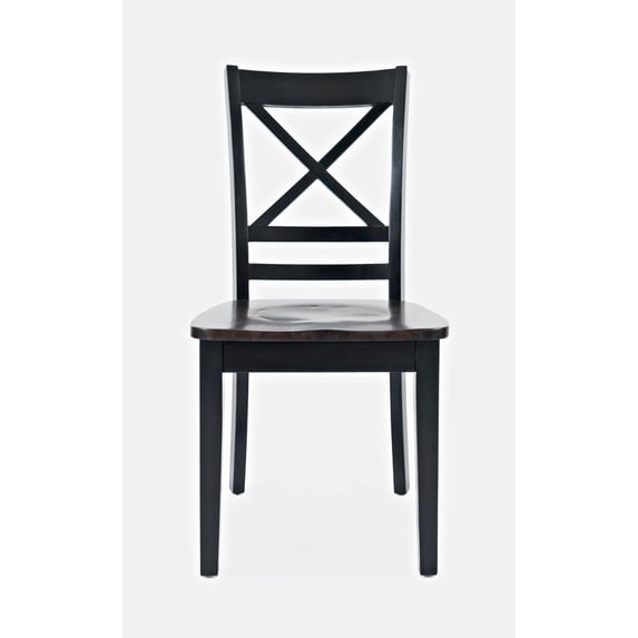 Jofran Asbury Park Solid Acacia Farmhouse X-Back Chair (Set of 2)