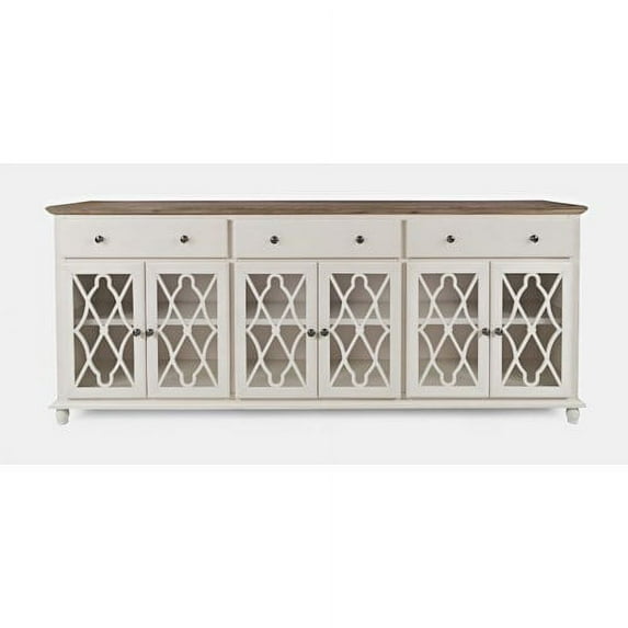 Jofran Aurora Hills Country Wire-Brushed 6 Door Accent Chest
