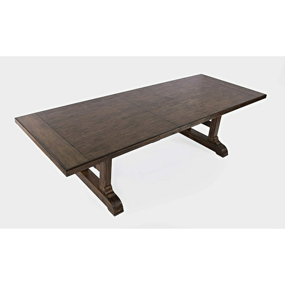 Jofran Bakersfield Mission Style 110'' Dining Table with Extension