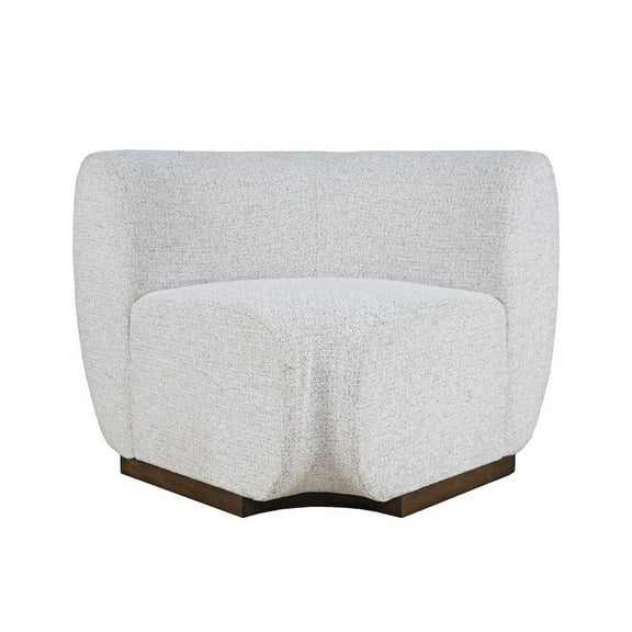 Jofran Banquette Upholstered Sectional Corner Wedge Seating with Performance Fabric