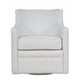 thumbnail image 1 of Jofran Barrett Crux Transitional Modern Textured Upholstery Swivel Accent Armchair, 1 of 9