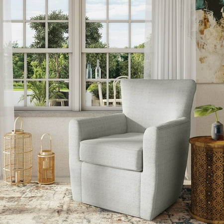 Jofran Blakely Harper Contemporary Traditional Swivel Accent Chair