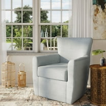 Jofran Blakely Harper Contemporary Traditional Swivel Accent Chair