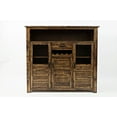 thumbnail image 1 of Jofran Cannon Valley Distressed Industrial Wine Cabinet, 1 of 4