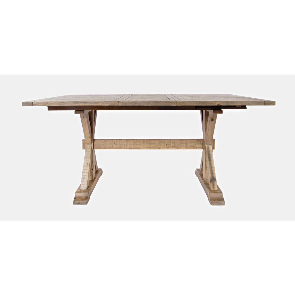 Jofran Carlyle Crossing Modern Rustic Solid Wood Counter Height 78 ...