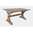 thumbnail image 1 of Jofran Carlyle Crossing Modern Rustic Solid Wood Extension 78" Dining Table, 1 of 5