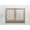 thumbnail image 1 of Jofran Casa Bella, Mirrored Console, 50"W X 16"D X 39"H, Vintage Silver Finish (Set of 2), 1 of 4