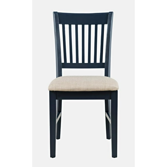 Jofran Craftsman Slat-Back Upholstered Desk Chair