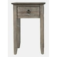 thumbnail image 1 of Jofran Devon Farmhouse Distressed Solid Pine End Table with Storage, 1 of 8