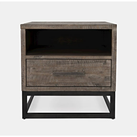 Jofran East Hampton Distressed Acacia End Table