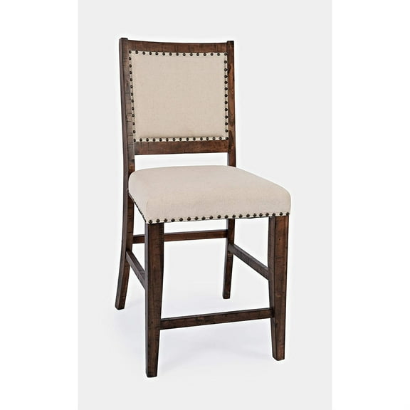 Jofran Fairview Transitional Upholstered Counter Stool (Set of 2)