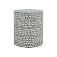 thumbnail image 1 of Jofran Global Archive Small Terrazzo Handcrafted Capiz Shell Accent Table, 1 of 5