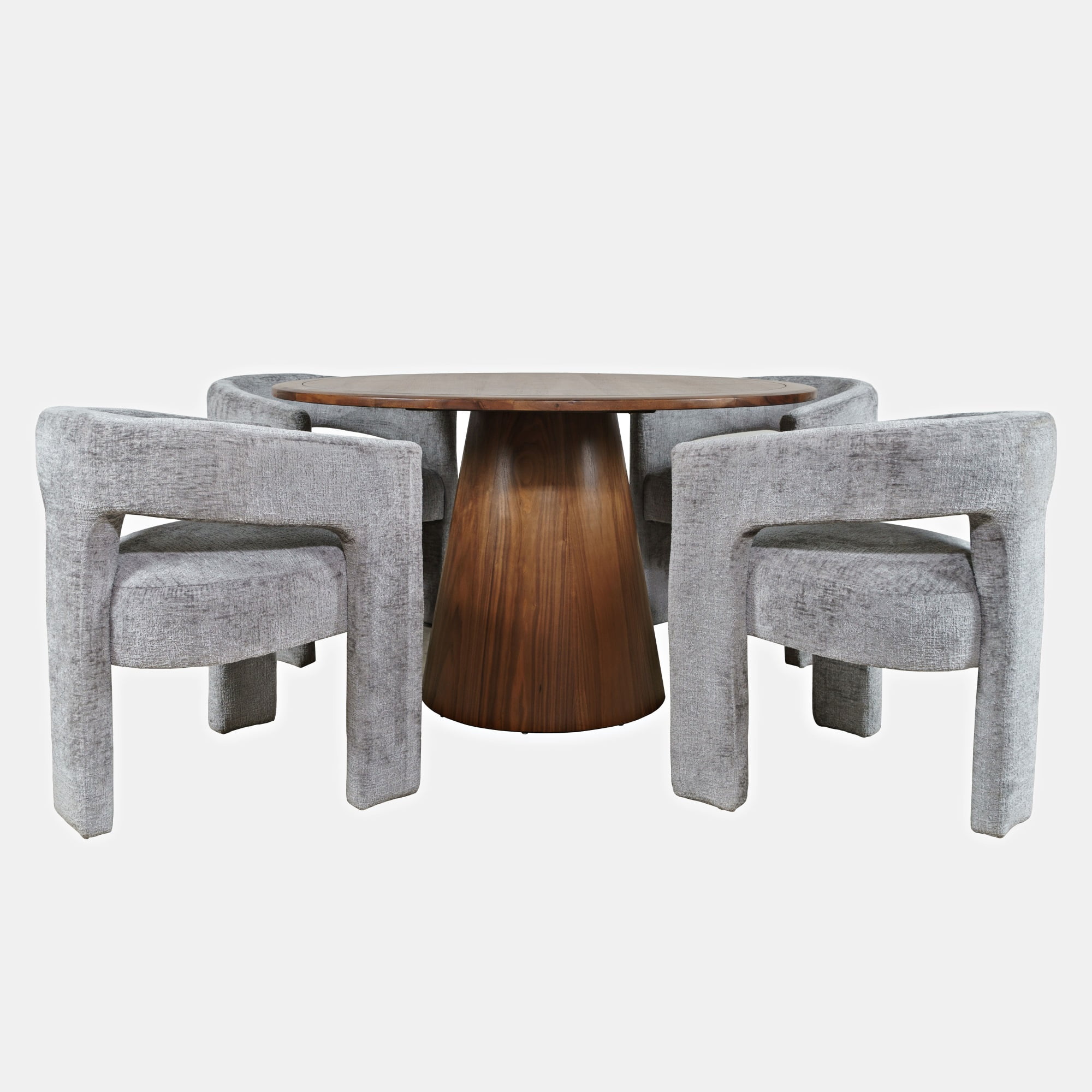 Sgabello Da Bar Dal Design Moderno A Forma Di Uovo Imbottito Con Poggiapiedi In Metallo Nero In Tessuto Tortora Tdb10331 53478621