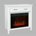 Jofran Hearthside Modern Rustic 32" Electric LED Fireplace 5000 BTU
