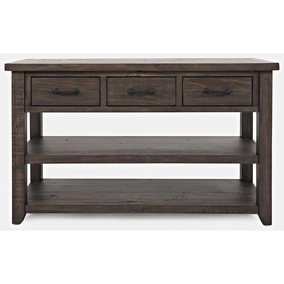 Jofran, Inc. Madison County Harris 3 Drawer Console - Barnwood
