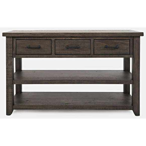 Jofran, Inc. Madison County Harris 3 Drawer Console - Barnwood