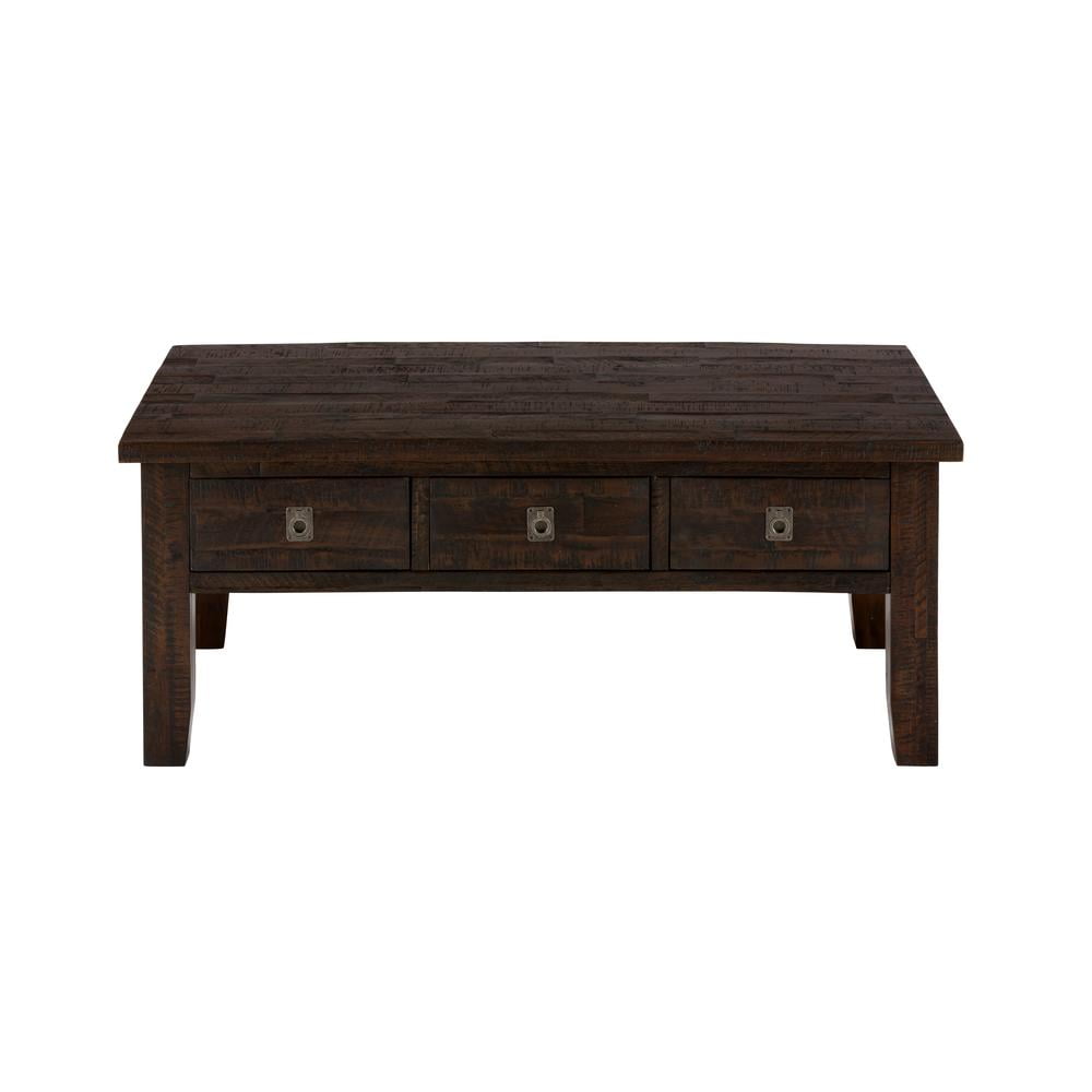 Kona Grove Modern Farmhouse Rectangular Coffee Table with Storage