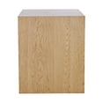 thumbnail image 1 of Jofran Laurel Creek Modern Contemporary Square Block Pedestal End Table, 1 of 9