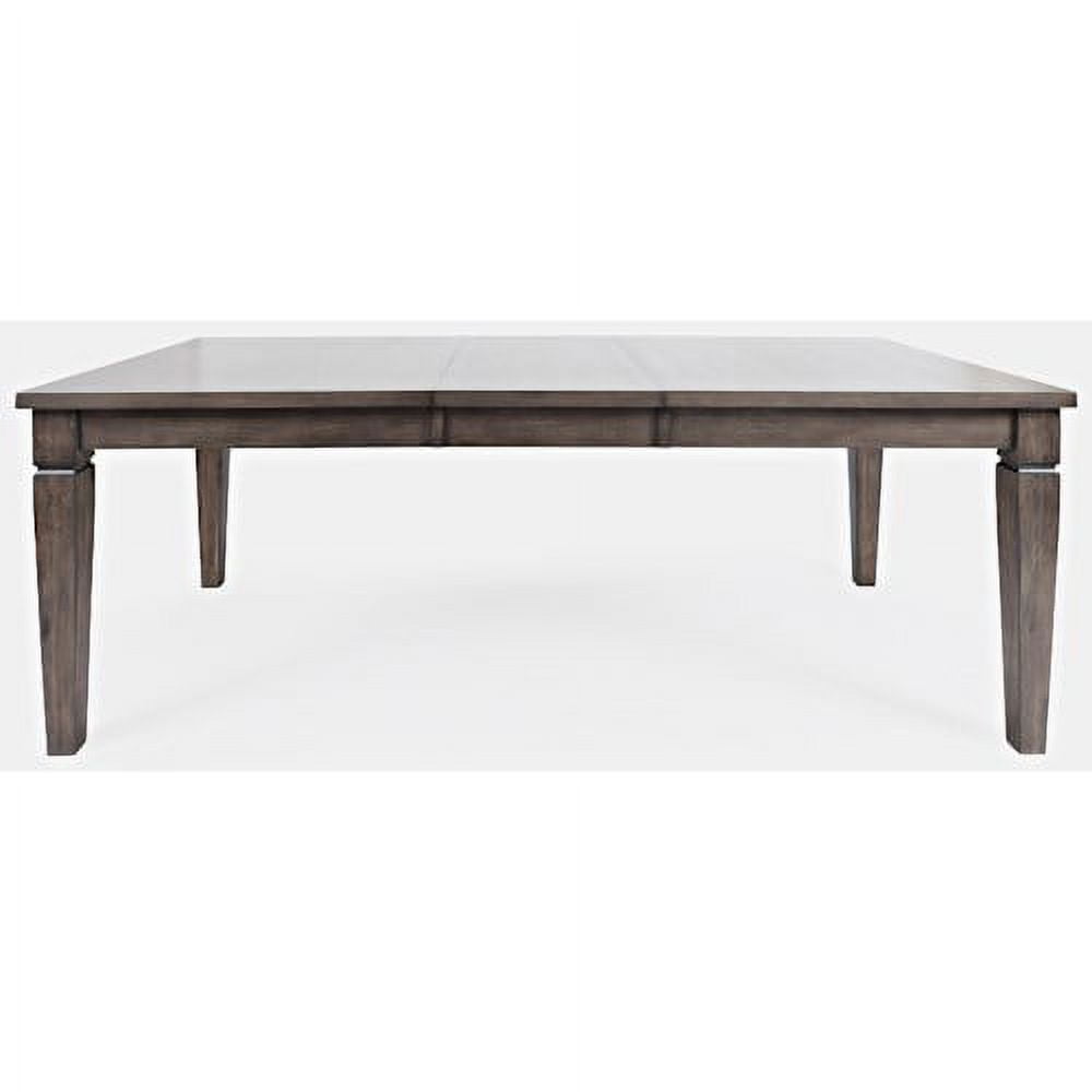 Lincoln Square Medium Brown Wood Extendable Dining Table