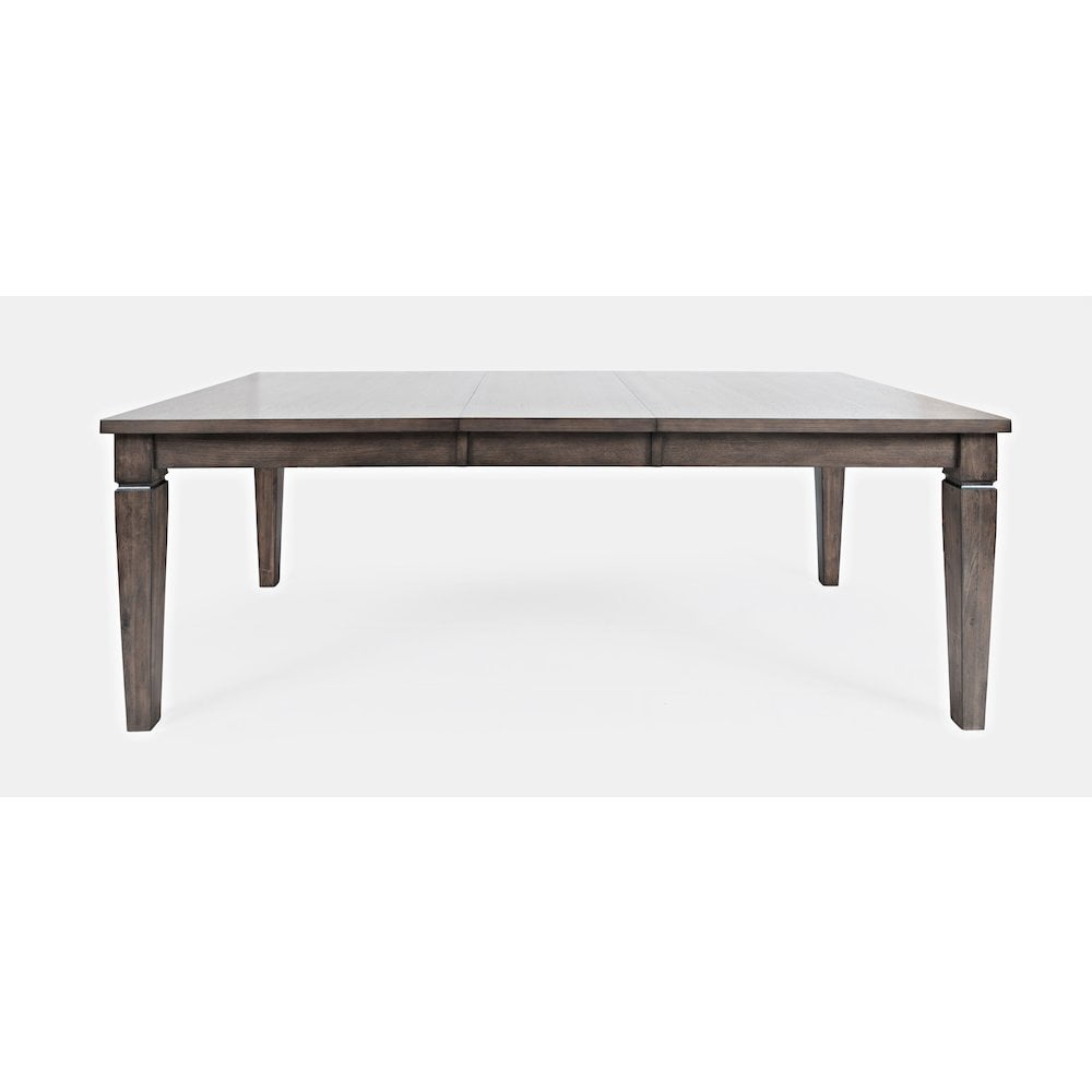 Lincoln Square Medium Brown Wood Extendable Dining Table