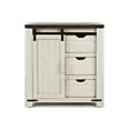 thumbnail image 1 of Jofran Madison County Rustic Reclaimed Pine Farmhouse 32" Barn Door Accent Cabinet, 1 of 11