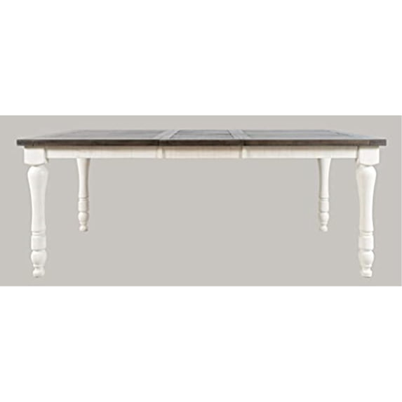 Jofran Madison County Rustic Reclaimed Pine Farmhouse 78" Extension Dining Table