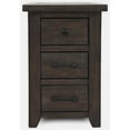 thumbnail image 1 of Jofran Madison County Rustic Reclaimed Pine Farmhouse Harris USB Charging Chairside Table, 1 of 11