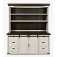 thumbnail image 1 of Jofran Madison County Rustic Reclaimed Pine Farmhouse Hutch Server, 1 of 7