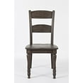 thumbnail image 1 of Jofran Madison County Rustic Reclaimed Pine Farmhouse Ladderback Dining Chair (Set of 2), 1 of 5
