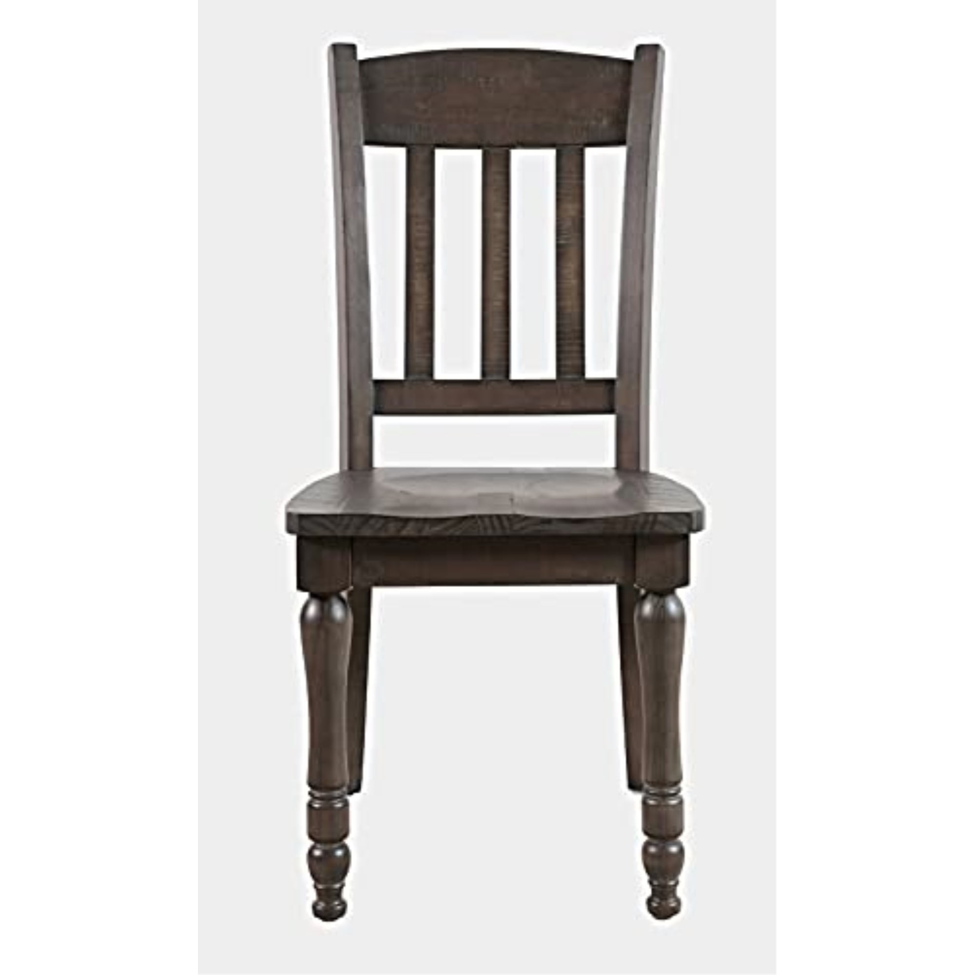 Madison County Barnwood Slatback Reclaimed Pine Dining Chair Set