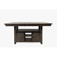 thumbnail image 1 of Jofran Madison County Storage Extension Dining Table, 72', Barnwood Brown (Set of 2), 1 of 5
