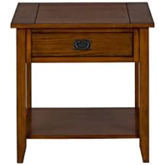 Jofran: , Mission Oak, Square End Table, 22"W X 22"D X 24"H, Mission Oak Finish, (Set of 1)$$Furniture