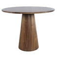 thumbnail image 1 of Jofran Nash Mid-Century Modern 45" Round Pedestal Counter Height Dining Table, 1 of 6