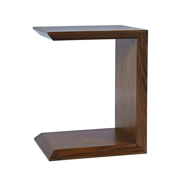 Jofran Nobu Modern Beveled Angle Wood Accent End C-Table