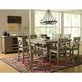 thumbnail image 1 of Jofran Outer Banks Reclaimed Pine Adjustable Height 60" Storage Dining Table, 1 of 6