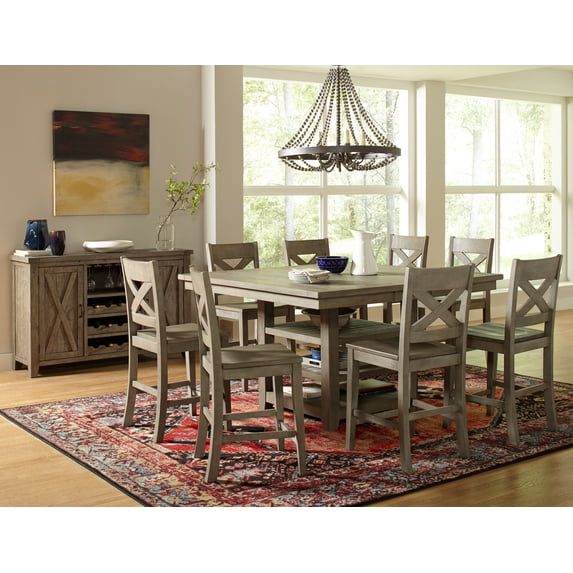 Jofran Outer Banks Reclaimed Pine X-Back Chair (Set of 2)