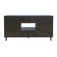 thumbnail image 1 of Jofran Reece 60" Mid-Century Modern Starburst TV Stand Console Storage Cabinet, 1 of 11