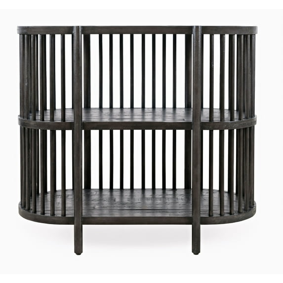 Jofran Rhapsody Mid-Century Modern 36" Open Storage Console Bookcase