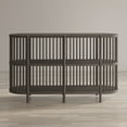 thumbnail image 1 of Jofran Rhapsody Mid-Century Modern 54" Open Storage Accent Cabinet, 1 of 8