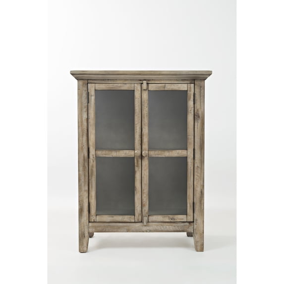 Jofran Rustic Shores, Accent Cabinet, 32"W X 15"D X 42"H, Vintage Grey Finish (Set of 2)