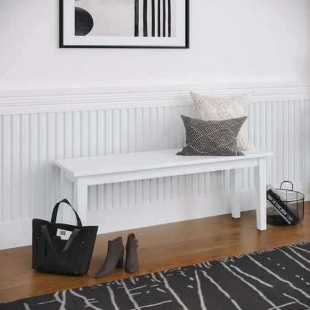 Jofran Simplicity Solid Wood 48" Classic Bench