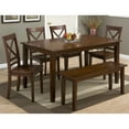 thumbnail image 1 of Simplicity Solid Wood Classic Cross-Back Dining Chair (Set of 2), 1 of 3