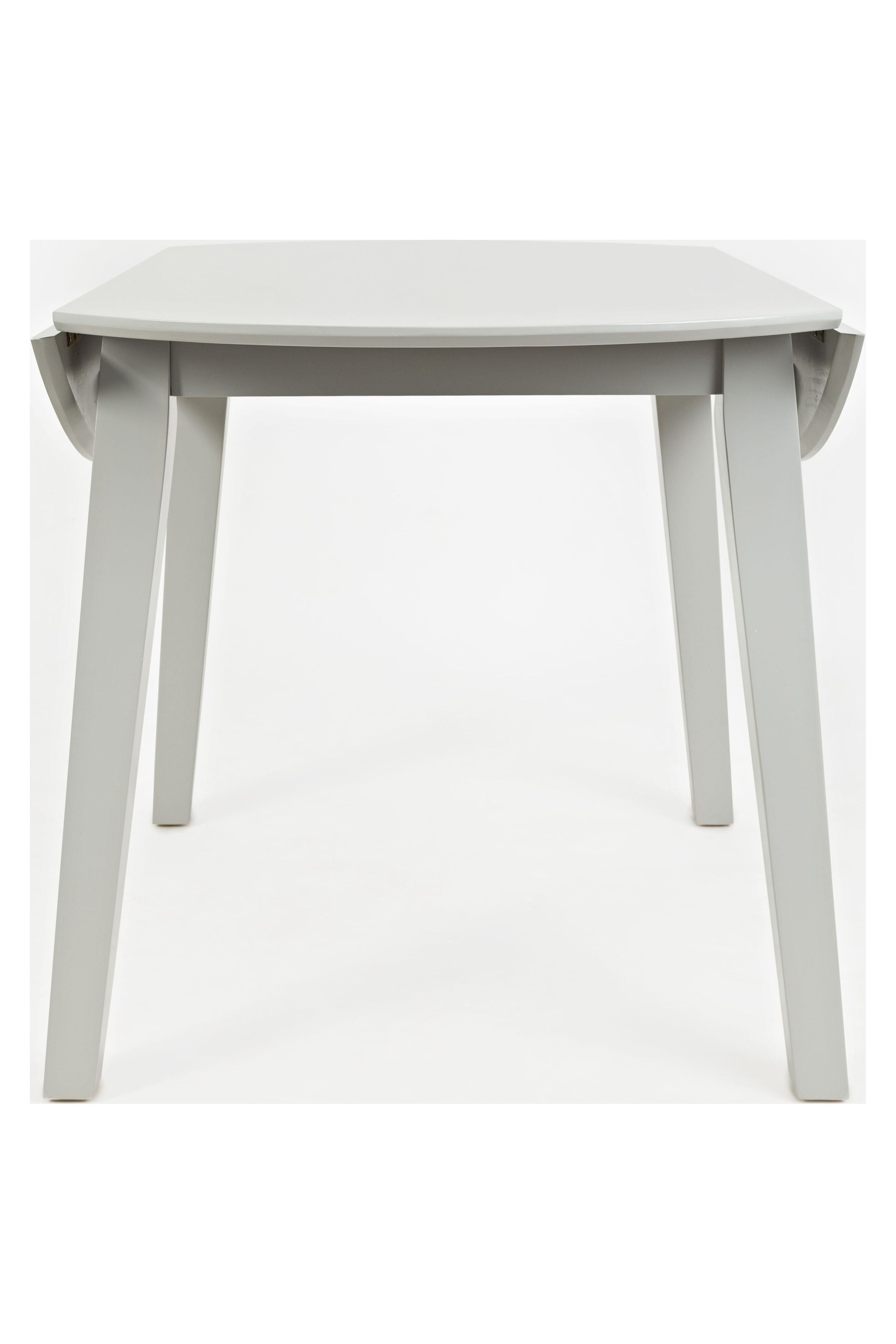 Jofran Simplicity Solid Wood Kitchen Dining Round Drop-leaf Table