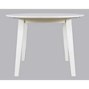 Jofran Simplicity Solid Wood Classic Round Drop-leaf Table