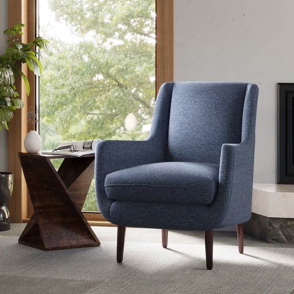 Jofran Theo Mid-Century Modern Contemporary Upholstered Accent Chair