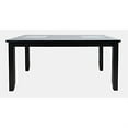 thumbnail image 1 of Jofran Urban Icon Contemporary 66" Extension Glass Inlay Dining Table, 1 of 7