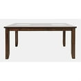 thumbnail image 1 of Jofran Urban Icon Contemporary 66" Extension Glass Inlay Dining Table, 1 of 6